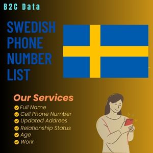 Swedish phone number list